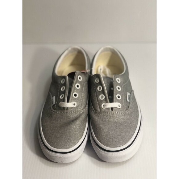 Vans Era Silver True White Classic Womens Sneakers - Picture 7 of 9